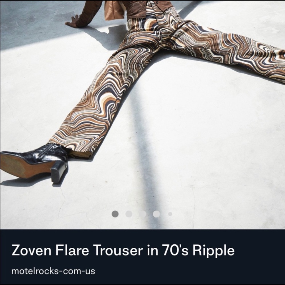 Motel Rocks Zoven Trouser - Picture 3 of 3